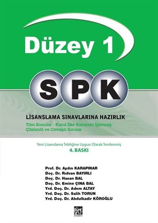 SPK Düzey 1