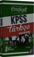 2016 KPSS Evveliyat Türkçe Konu Anlatımlı