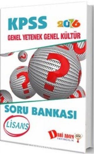 2016 KPSS Genel Yetenek Genel Kültür Soru Bankası (Lisans)