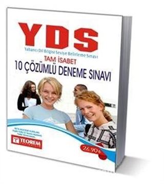 YDS Tam İsabet 10 Çözümlü Deneme Sınavı