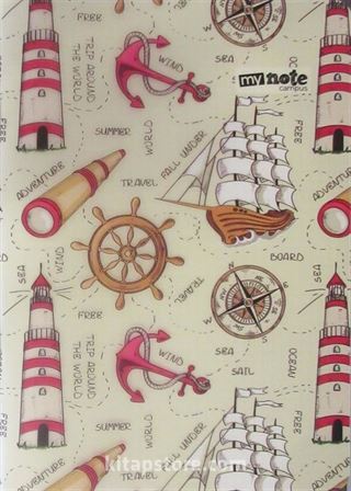 Mynote Defter 40 Yaprak (Kareli - 18,5x26)