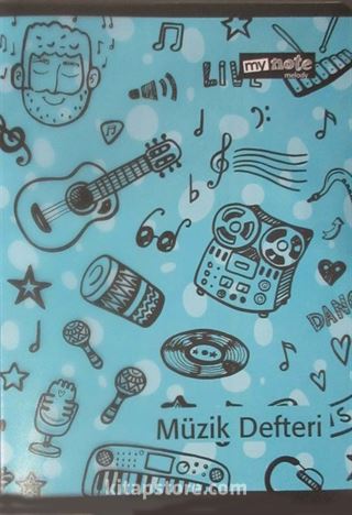 Mynote Defter - Melody Müzik Defteri 40 Yaprak