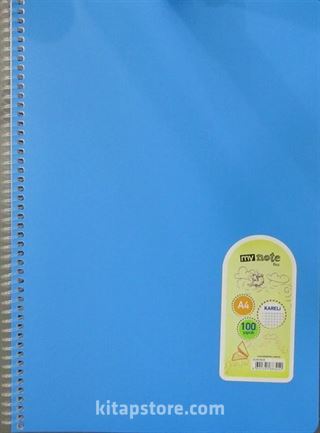 Mynote Flex Defter 100 Yaprak (Spiralli Kareli)