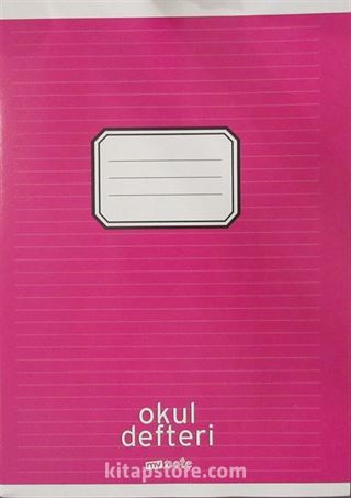 Mynote Okul Defteri (Çizgili-A4- 80 Yp.)
