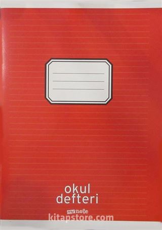 Mynote Okul Defteri (Çizgili-A4- 40 Yp.)