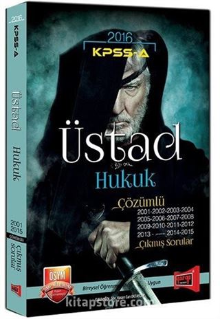 2016 KPSS A Grubu Üstad Çözümlü Hukuk Çıkmış Sorular
