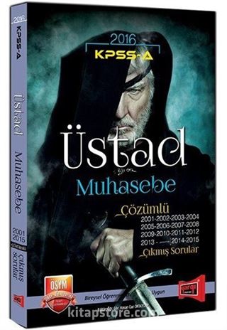 2016 KPSS A Grubu Üstad Çözümlü Muhasebe Çıkmış Sorular