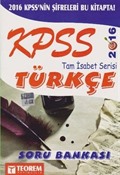2016 KPSS Tam İsabet Serisi Türkçe Soru Bankası