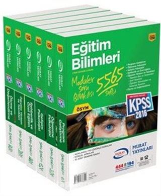 2016 KPSS Eğitim Bilimleri Modüler Soru Bankası