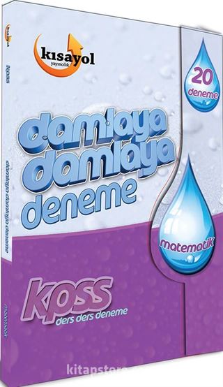 2016 KPSS Matematik Damlaya Damlaya Deneme (20 Deneme)