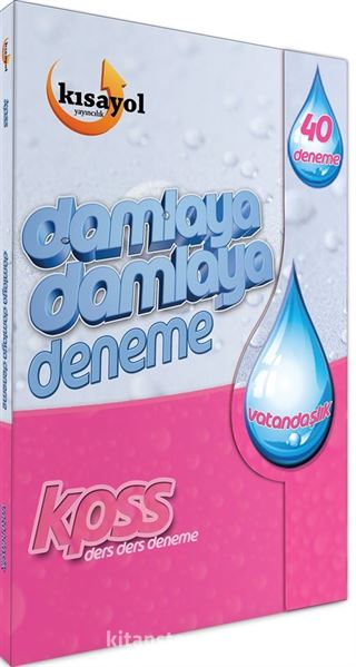 2016 KPSS Vatandaşlık Damlaya Damlaya (40 Deneme)