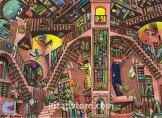 Kütüphane 1000 Parça Puzzle (66x48 Kod:3149)