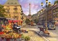 Paris Sokakları 1500 Parça Puzzle (60x85 Kod:4542)