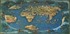Dünya Haritası 1500 Parça Puzzle (48x99 Kod:3789)