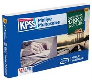 2016 KPSS Maliye - Muhasebe Öğretmenin Ders Notları (Kod:1333)