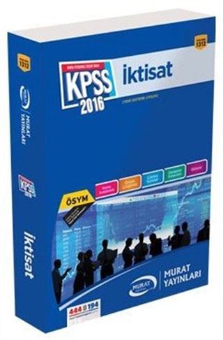 2016 KPSS A Grubu İktisat Konu Anlatımlı (1312)