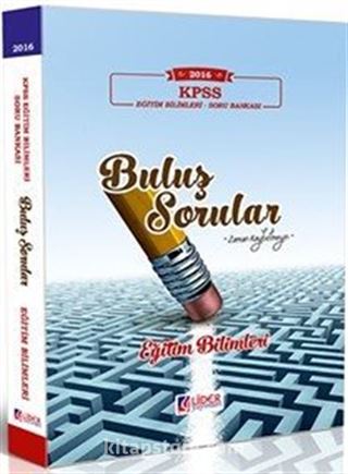 2016 KPSS Eğitim Bilimleri Buluş Soru Bankası (EB-BUL-SB-112)