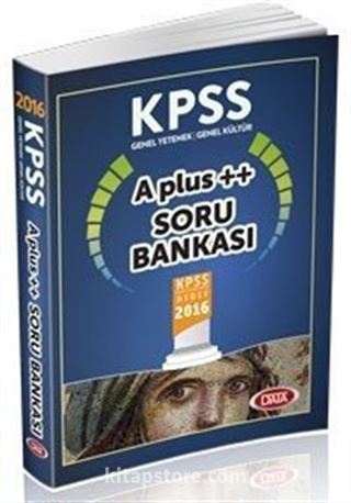2016 KPSS Genel Yetenek Genel Kültür A Plus Soru Bankası