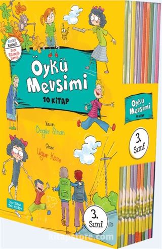 Öykü Mevsimi (10 Kitap-Kutulu) (3. Sınıflar İçin)