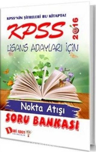 2016 KPSS Lisans Adayları İçin Nokta Atışı Soru Bankası