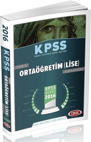 2016 KPSS Sadece Ortaöğretim (Lise) Adayları İçin Konu Anlatımlı