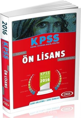 2016 KPSS Sadece Ön Lisans Adayları İçin Konu Anlatımlı