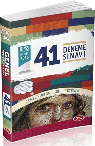 2016 KPSS Genel Yetenek Genel Kültür 41 Deneme Sınavı