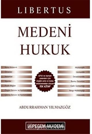 2016 KPSS A Grubu Libertus Medeni Hukuk Konu Anlatımlı
