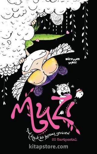 Muzi Kartpostal Boyama Kitabı (20 Kartpostal)