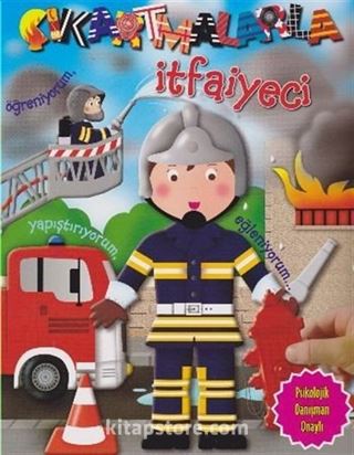 Çıkartmalarla İtfaiyeci