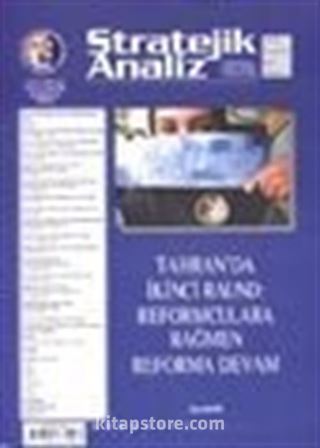 Stratejik Analiz / Sayı:15 / Temmuz:2001