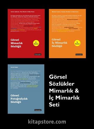 Görsel Sözlükler Mimarlık - İç Mimarlık Seti (3 Kitap)