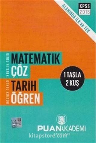2016 KPSS Matematik Tarih Çöz-Öğren