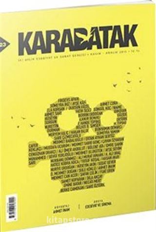 Karabatak İki Aylık Edebiyat ve Sanat Dergisi Kasım-Aralık 2015 Sayı:23