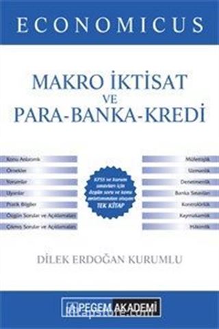 2016 KPSS A Grubu Economicus Makro İktisat ve Para-Banka-Kredi Konu Anlatımı