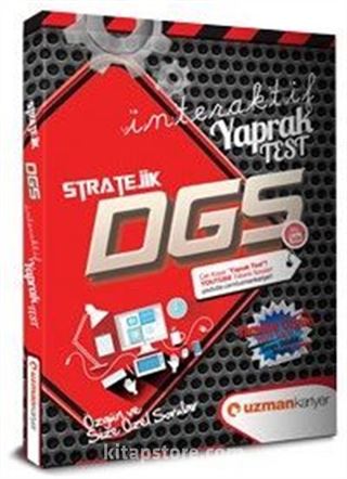 2016 Stratejik DGS İnteraktif Yaprak Testleri (Çek Kopar)