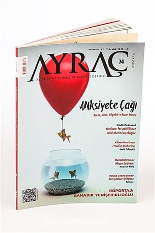 Ayraç Aylık Kitap Tahlili ve Eleştiri Dergisi Sayı:74 Aralık 2015