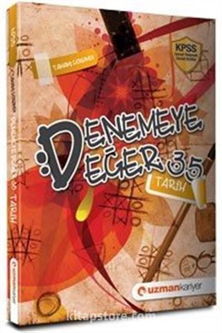 2016 KPSS Denemeye Değer 35 Tarih