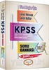 2016 KPSS Tüm Adaylar İçin Genel Yetenek Genel Kültür Soru Bankası