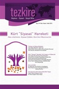 Tezkire Düşünce-Siyaset-Sosyal Bilim Dergisi Sayı:54 Ekim-Kasım-Aralık