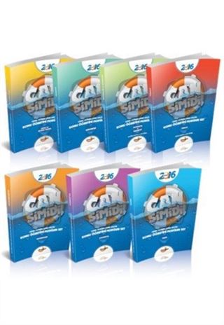 2016 KPSS Genel Kültür Genel Yetenek Can Simidi Konu Öğretimi Modüler Set (7 Kitap)
