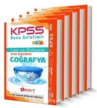 2016 KPSS Lise ve Ön Lisans Adayları İçin Genel Kültür Genel Yetenek Modüler Set