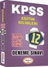 2016 KPSS Eğitim Bilimleri Tamamı Çözümlü Fasikül Fasikül 12 Deneme Sınavı