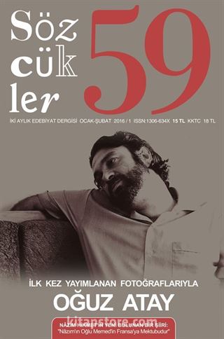 Sözcükler İki Aylık Edebiyat Dergisi Sayı:59 Ocak-Şubat 2016