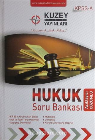 2016 KPSS A Hukuk Soru Bankası Açıklayıcı Çözümlü