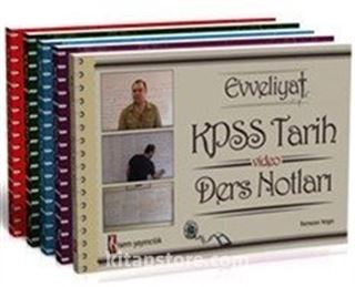 2016 KPSS Evveliyat Ders Notları Seti (5 Kitap)