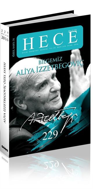 Sayı:229 Ocak 2016 Hece Aylık Edebiyat Dergisi
