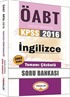 2016 KPSS İngilizce Tamamı Çözümlü Soru Bankası