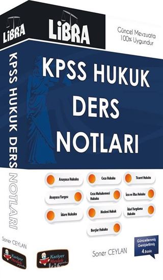 2016 KPSS A Grubu Libra Hukuk Ders Notları