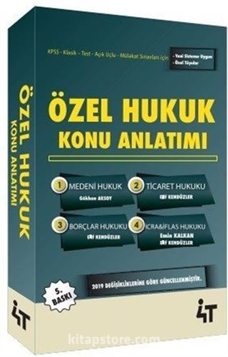 Özel Hukuk Konu Anlatımı